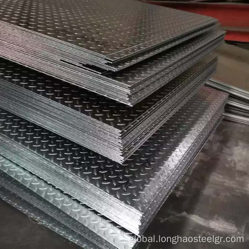China Q235B Checked Steel Plate/Sheet Diamond Plate Manufactory